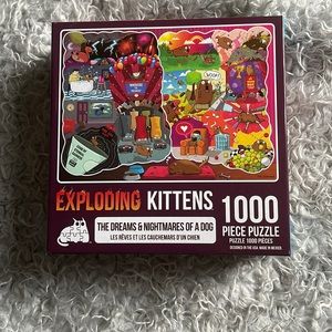 Exploding Kittens jigsaw puzzle “Dreams and Nightmares of a Dog”
